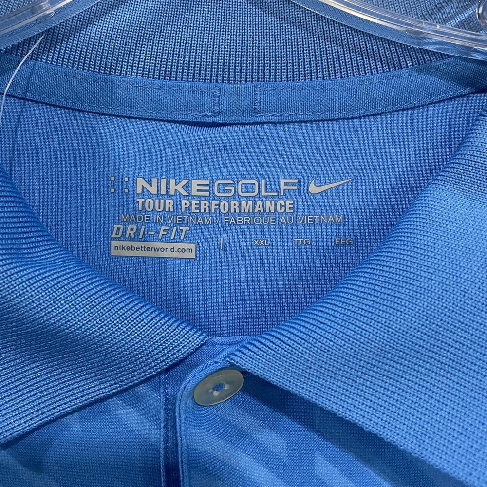 Nike Blue Polo Shirt for Versatile Style